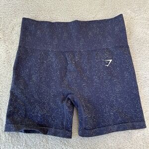 GYMSHARK Adapt Fleck X Whitney Seamless Shorts 5" Size M Purple NWOT